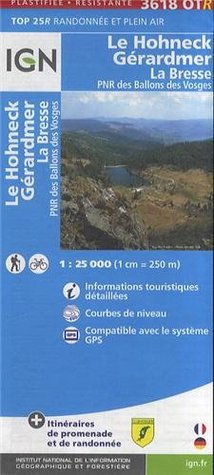 Full Download Le Hohneck / Gérardmer gps wp : IGN.P.3618OTR (Ign Map) - IGN | ePub
