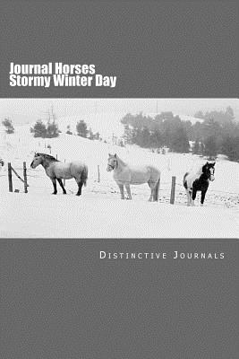 Full Download Journal Horses Stormy Winter Day: (Notebook, Diary, Blank Book) -  | PDF