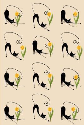Full Download Dot Journal: Cats Playing with Flowers: Journal with Dotted Pages -  | ePub
