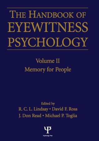 Read Online Handbook Of Eyewitness Psychology 2 Volume Set - Rod C. L. Lindsay | ePub