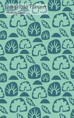 Read 2019-2020 Planner Modern Floral: Academic Planner 2019-2020 5x8 Weekly Calendar Organizer, Leaves on Green Cover, 19-20 School Year for Students, with Yearly and Montly Pages -  | PDF