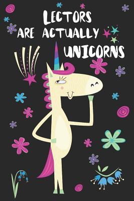 Read Online Lectors Are Actually Unicorns: Blank Lined Notebook Journal - Uniqcorn Publishing file in PDF
