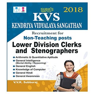 Read KVS Non Teaching Posts Lower Division Clerks and Stenographers Exam Books 2018 - V.V.K. Subburaj file in ePub