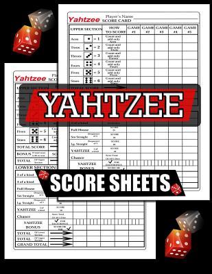 Download Yahtzee Score Sheets: 100 Yahtzee Score Pads, Game Record Score Keeper Book, Score Card - C2c Publishing file in PDF
