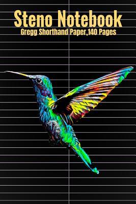 Download Steno Notebook: Gregg Shorthand Paper,140 Pages With Hummingbird Cover, 6 x 9 inches (15 x 23 cm) - Nick Darker file in ePub