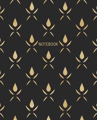 Read Notebook: Gold on Black Acorn Pattern Cover with College Ruled Pages - Bold Harmony | PDF