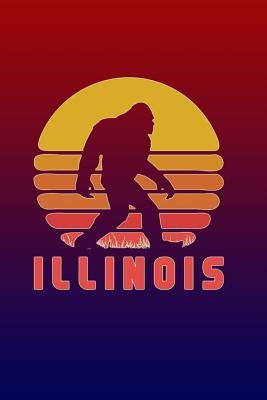 Full Download Illinois: Bigfoot themed journal with names of States in America. - nathan koorey file in ePub