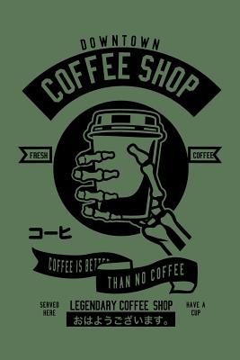 Download Downtown Coffee Shop: Notebook / Journal For Your Everyday Needs - 110 Dotted Pages Large 6x9 inches Gift For Men and Women - Vintage Publishing file in PDF